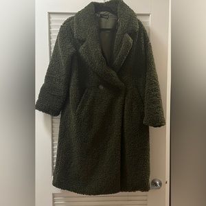 Zara Teddy Coat Size Medium